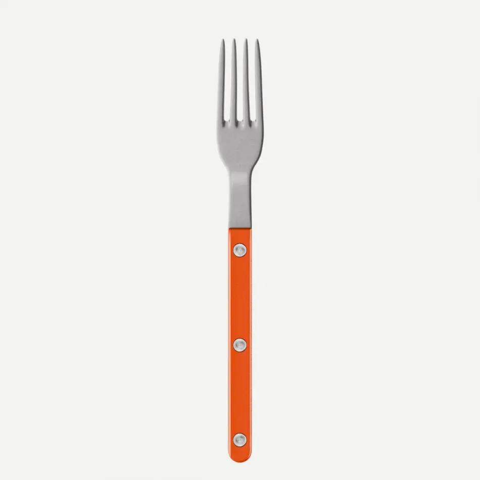 Bistrot Vintage Pearly Orange Small Fork 6.5"