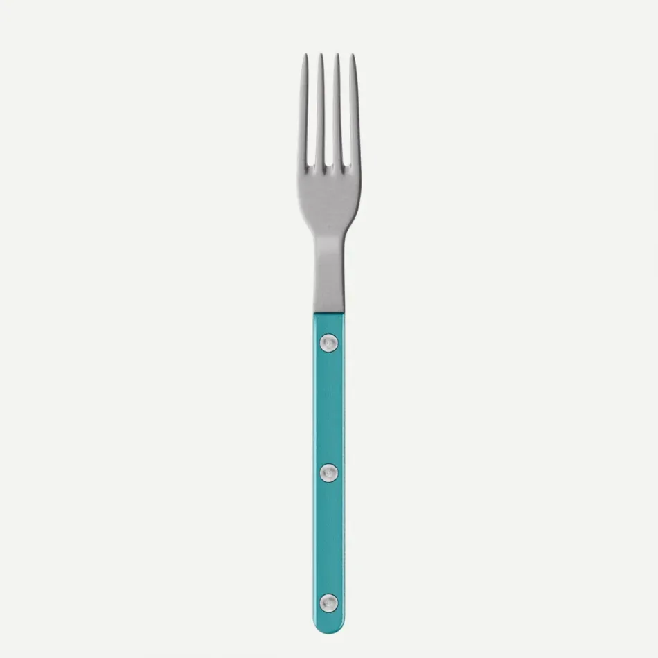 Bistrot Vintage Pearly Turquoise Small Fork 6.5"