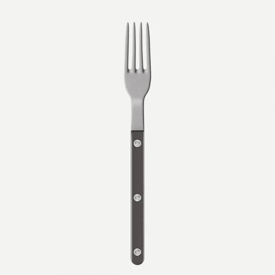 Bistrot Vintage Pearly Dark Grey Small Fork 6.5"