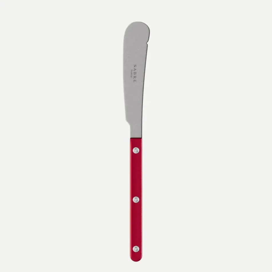Bistrot Vintage Pearly Red Butter Knife 7.75"