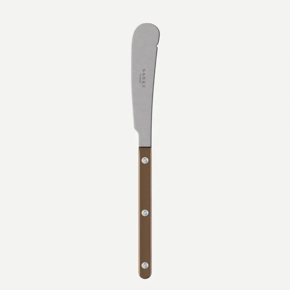 Bistrot Vintage Pearly Brown Butter Knife 7.75"