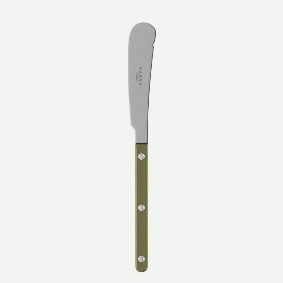 Bistrot Vintage Pearly Olive Butter Knife 7.75"