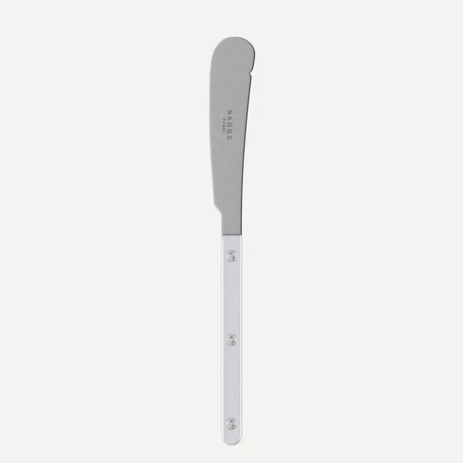Bistrot Vintage Pearly White Butter Knife 7.75"