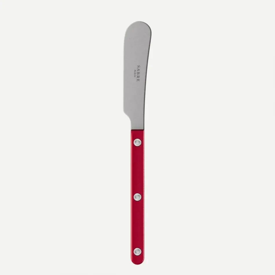 Bistrot Vintage Pearly Red Butter Spreader 6"