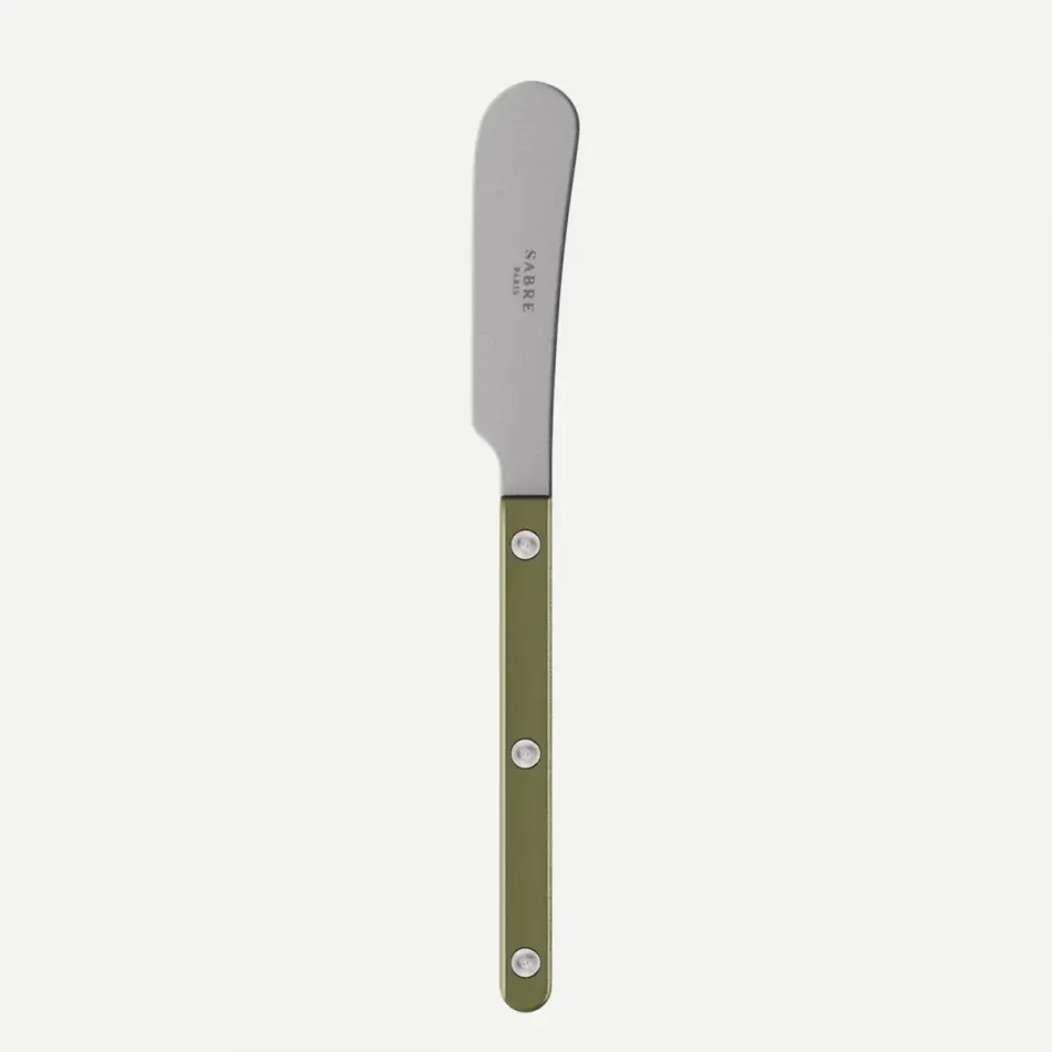 Bistrot Vintage Pearly Olive Butter Spreader 5.5"