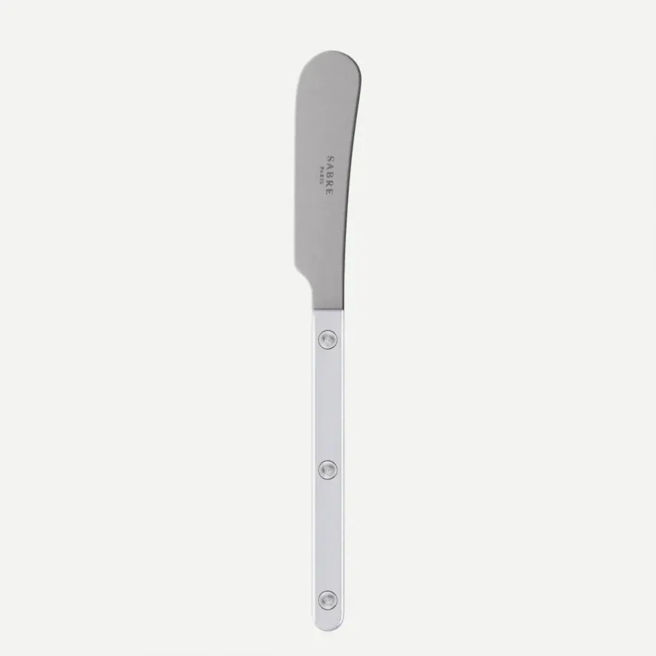 Bistrot Vintage Pearly White Butter Spreader 5.5"