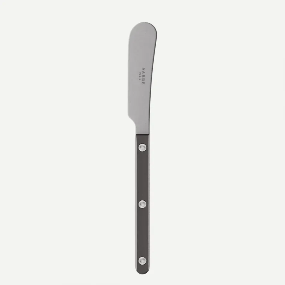 Bistrot Vintage Pearly Dark Grey Butter Spreader 6"