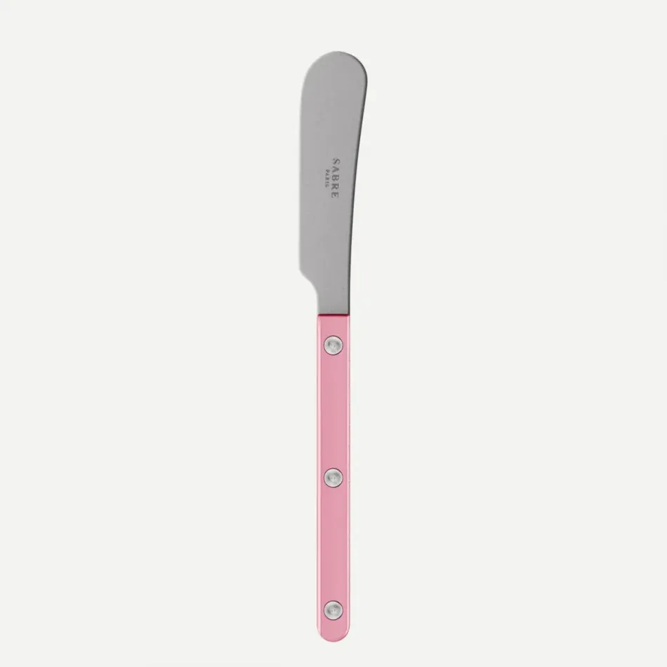 Bistrot Vintage Pearly Soft Pink Butter Spreader 6"