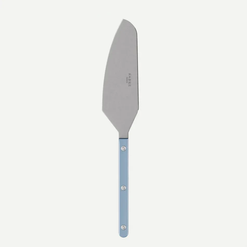 Bistrot Vintage Pearly Light Blue Tart Slicer 10"