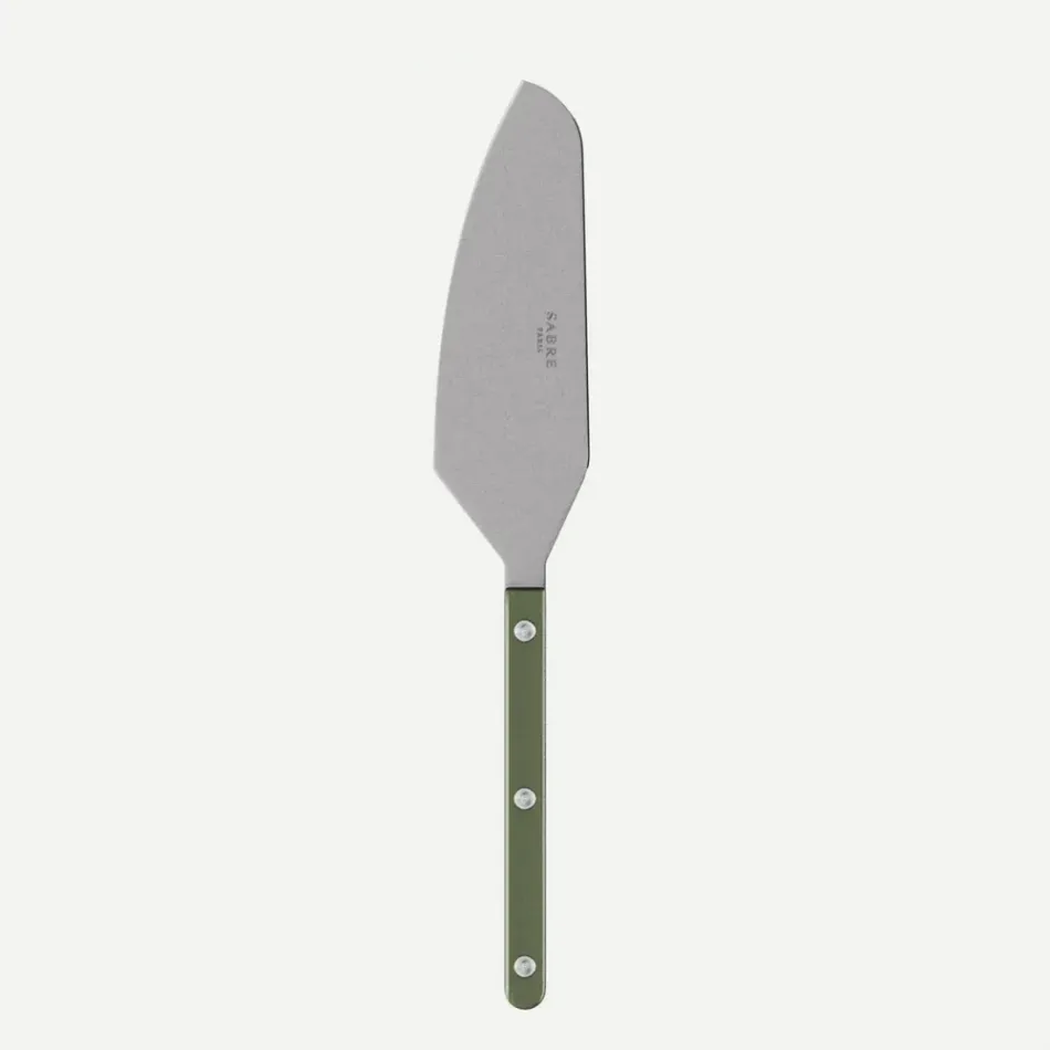 Bistrot Vintage Pearly Dark Green Tart Slicer 10"