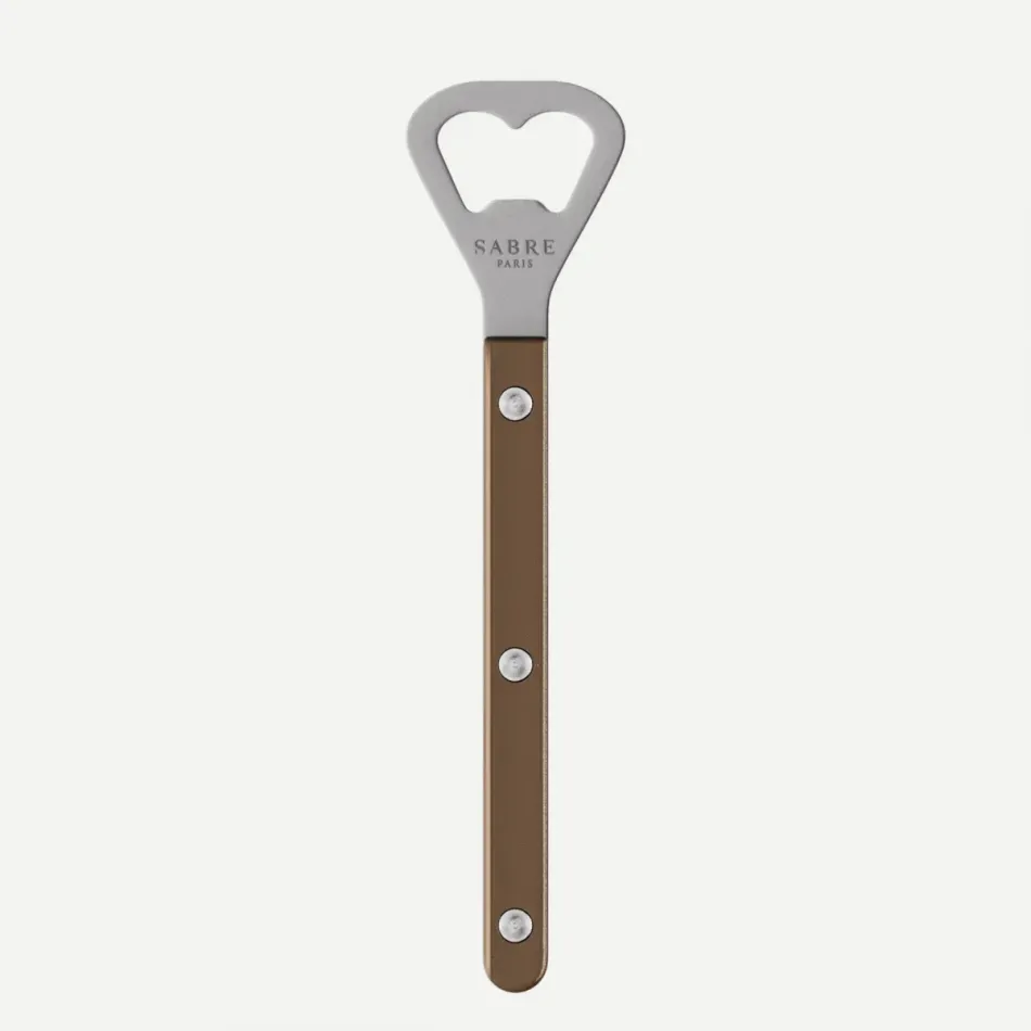 Bistrot Vintage Pearly Brown Bottle Opener 6"1/4