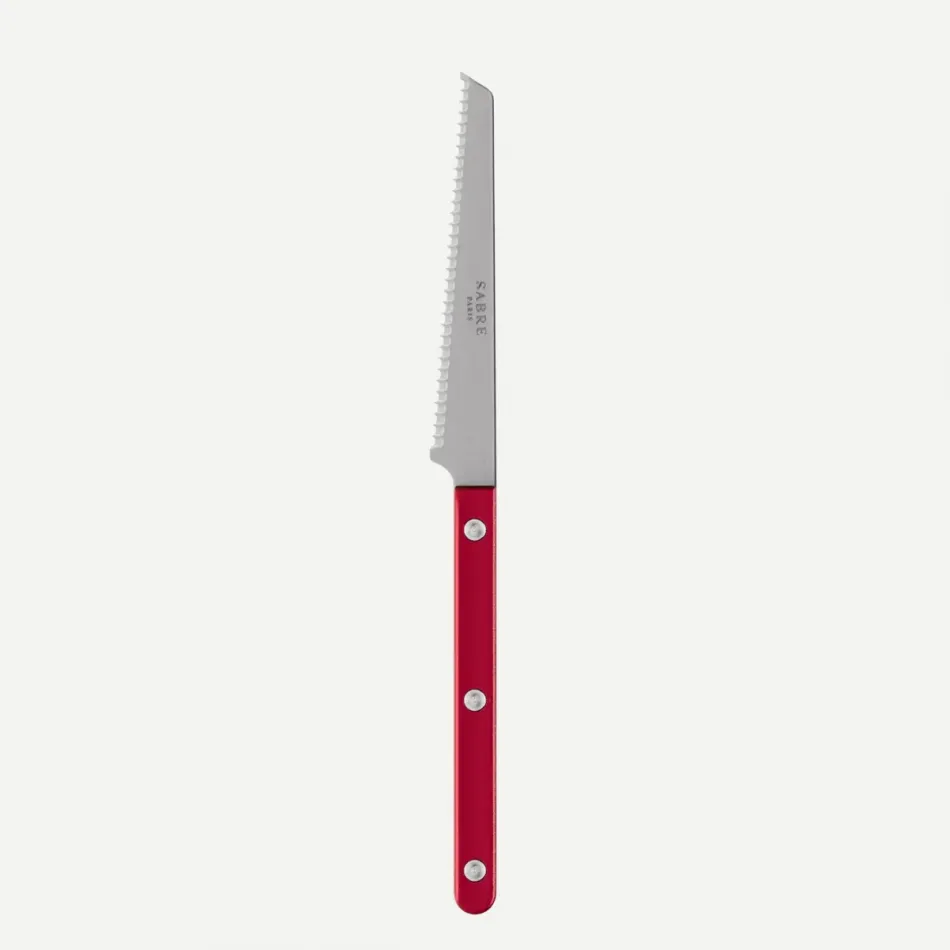 Bistrot Vintage Pearly Red Tomato Knife 8.5"