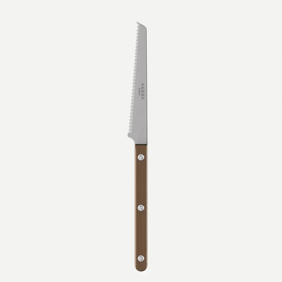Bistrot Vintage Pearly Brown Tomato Knife 8.5"