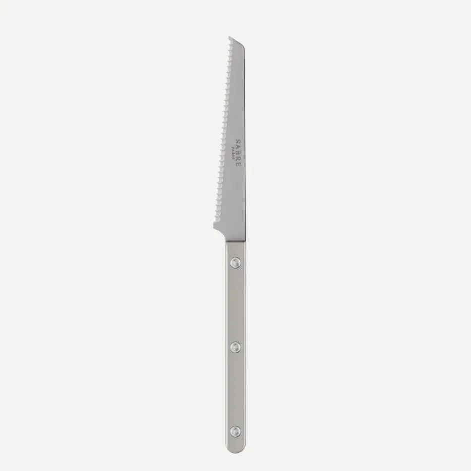 Bistrot Vintage Pearly Grey Tomato Knife 8.5"