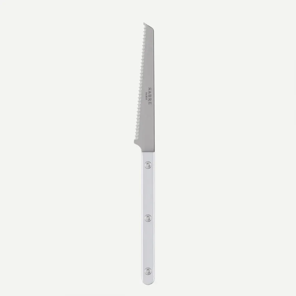 Bistrot Vintage Pearly White Tomato Knife 8.5"