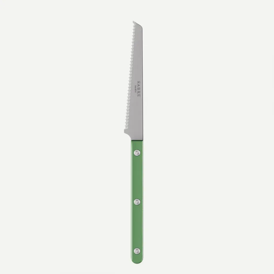 Bistrot Vintage Pearly Garden Green Tomato Knife 8.5"