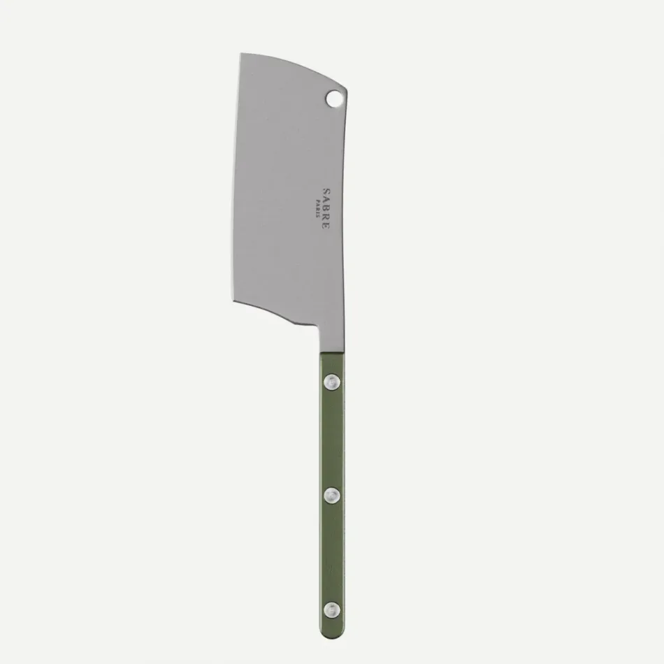 Bistrot Vintage Pearly Dark Green Cheese Cleaver 8"
