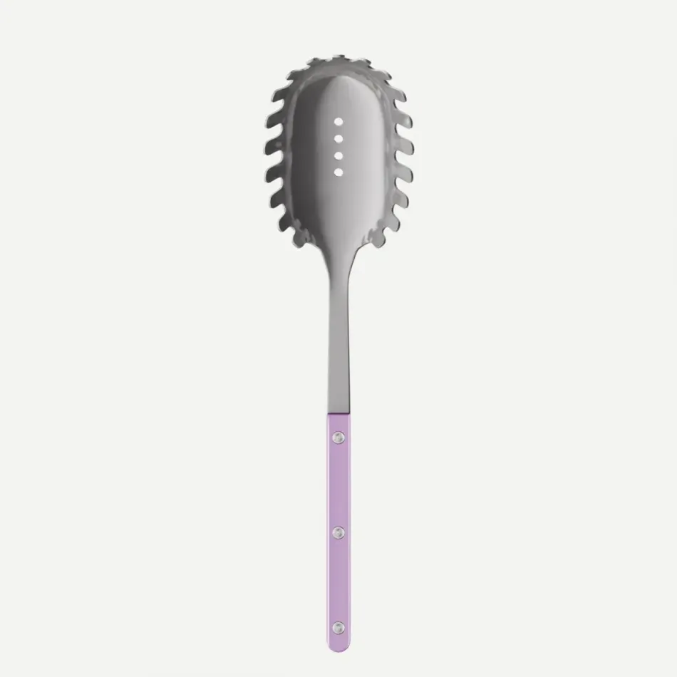 Bistrot Vintage Pearly Lilac Spaghetti Spoon 10.5"