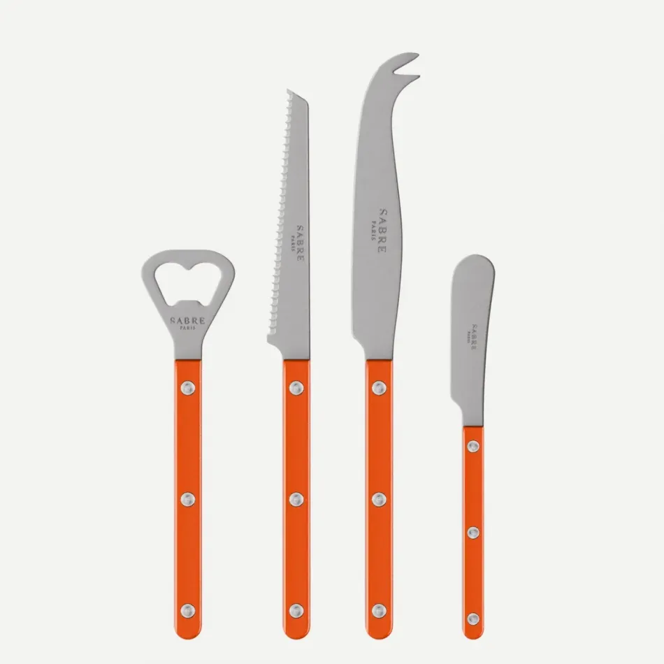 Bistrot Vintage Pearly Orange Bistrot Aperitif Set