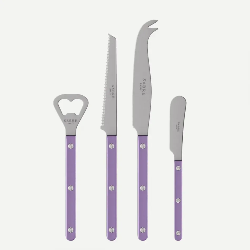 Bistrot Vintage Pearly Purple Bistrot Aperitif Set
