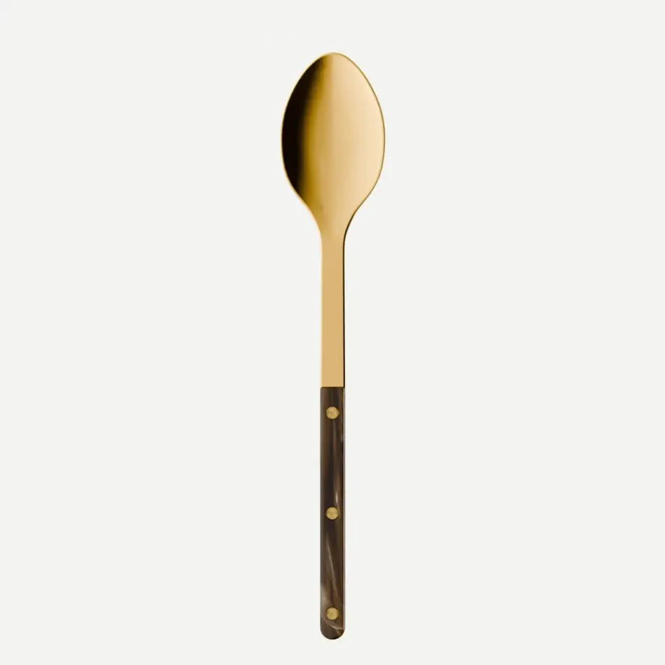 Bistrot Gold Buffalo Faux Buffalo Serving Spoon 10"1/4