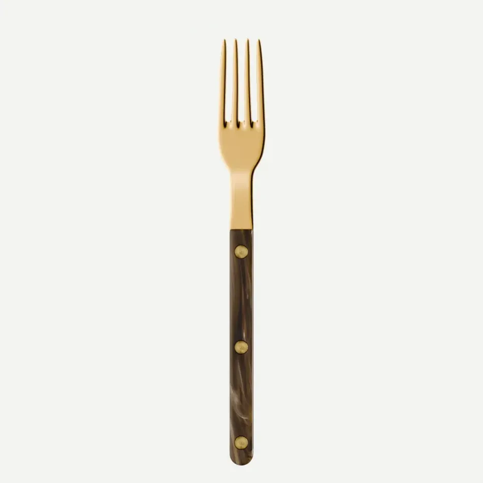 Bistrot Gold Buffalo Faux Buffalo Small Fork 6"1/2