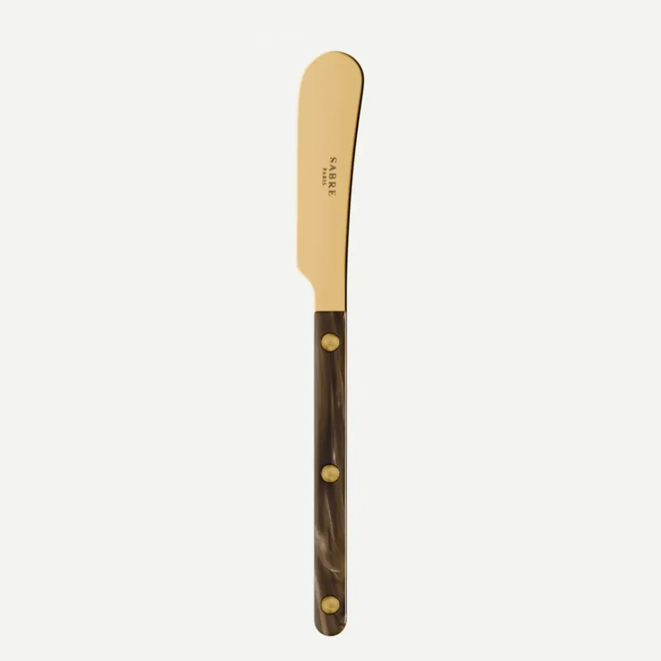 Bistrot Gold Buffalo Faux Buffalo Butter Spreader 5"1/2