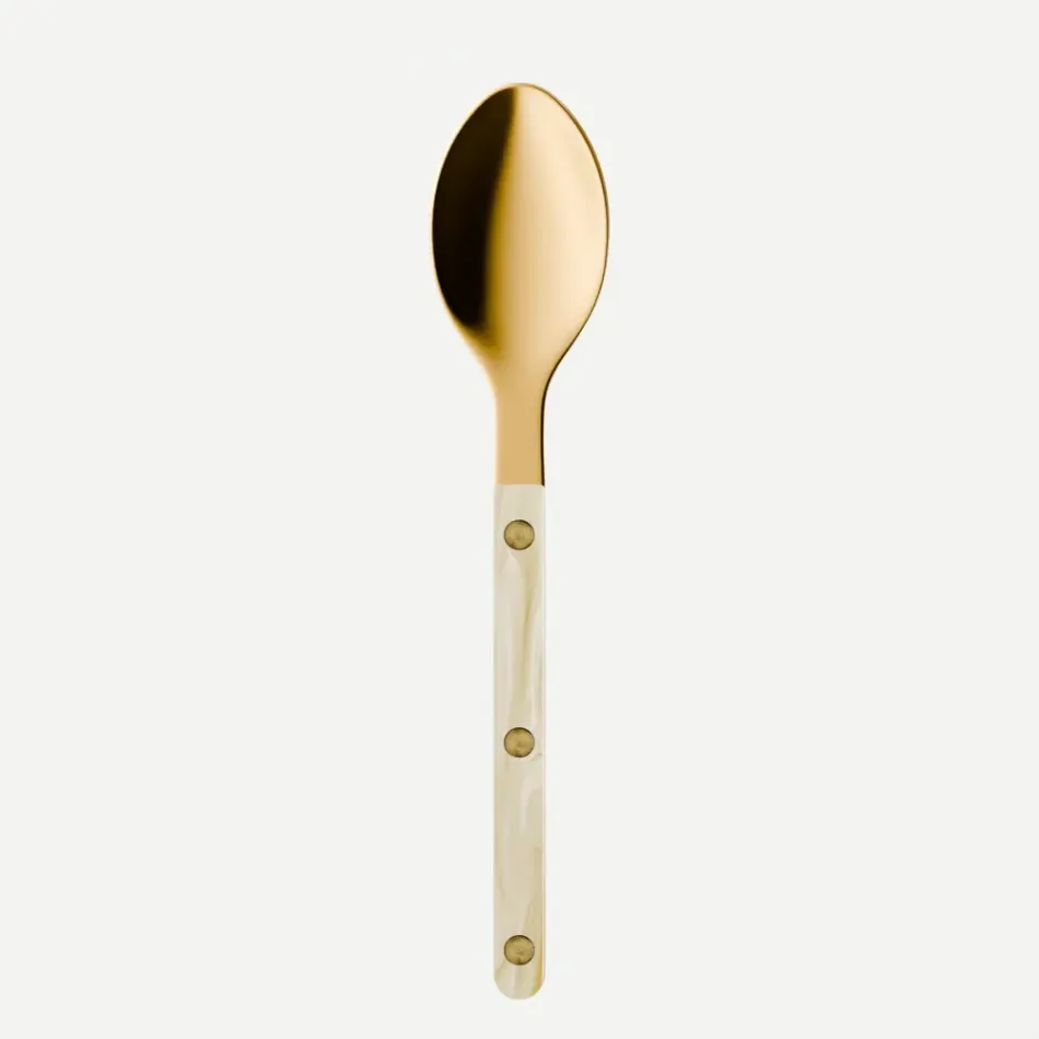 Bistrot Gold Horn Faux Horn Teaspoon 6"