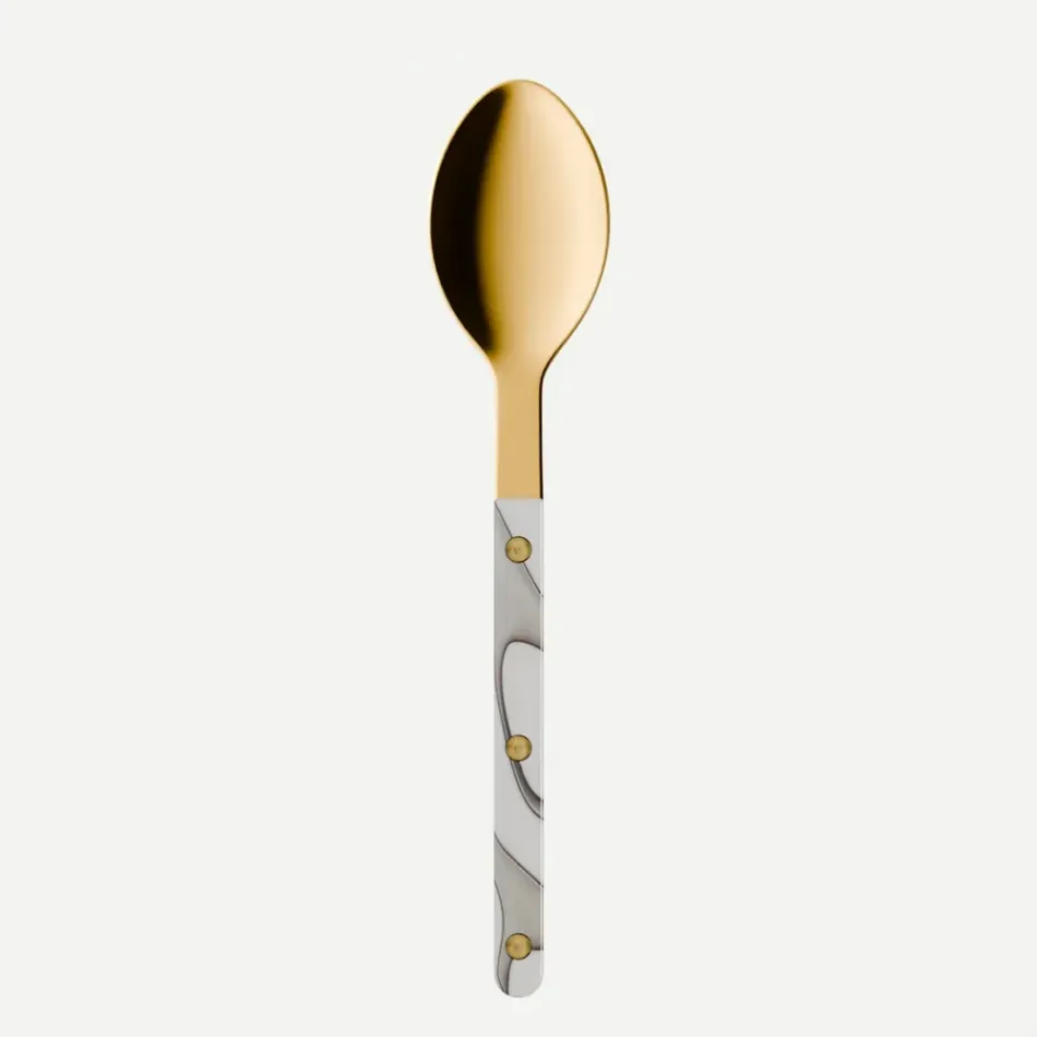 Bistrot Gold Dune Dune Ivory Soup Spoon 8"1/2