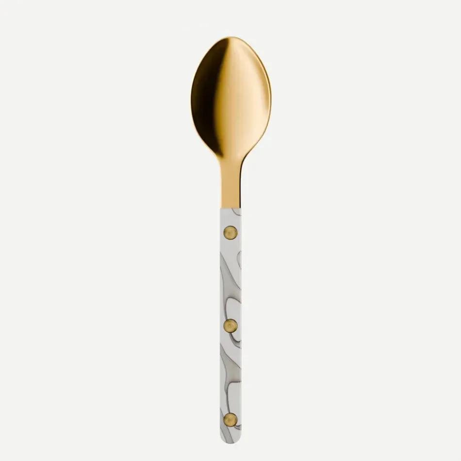 Bistrot Gold Dune Dune Ivory Dessert Spoon 7"1/2