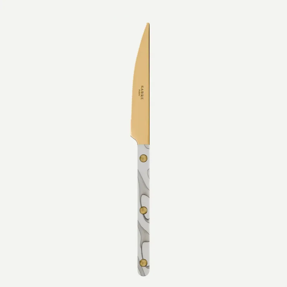 Bistrot Gold Dune Dune Ivory Dessert Knife 8"