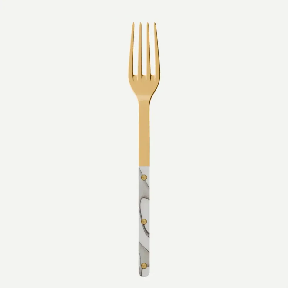 Bistrot Gold Dune Dune Ivory Serving Fork 10"1/4