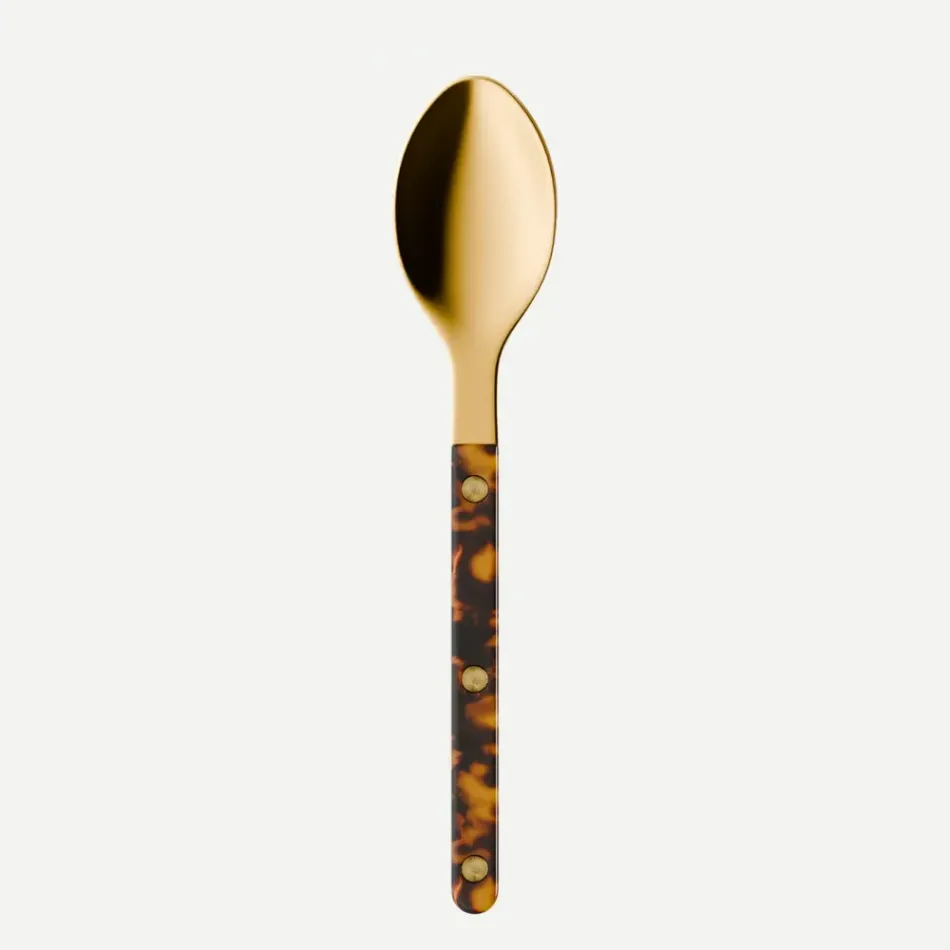 Bistrot Gold Tortoise Faux Tortoise Teaspoon 6"