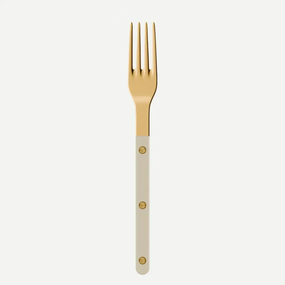 Bistrot Gold Solid Light Kaki Dinner Fork 8"1/2