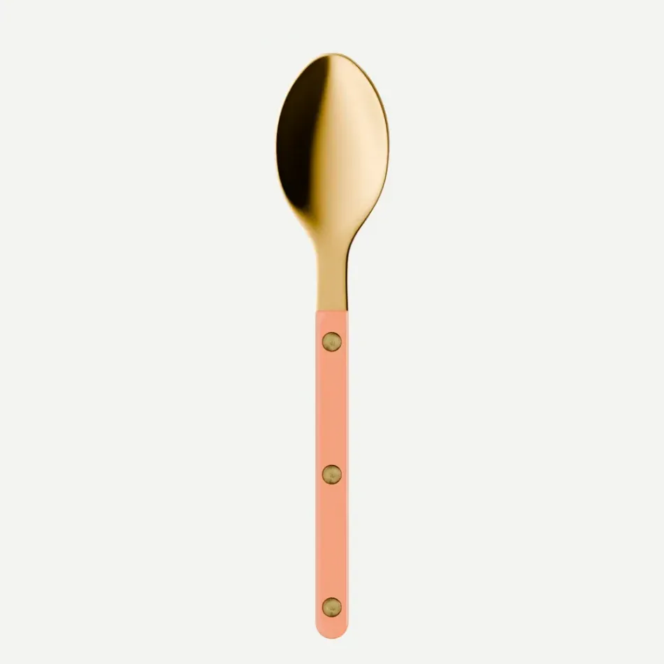 Bistrot Gold Solid Nude Pink Teaspoon 6"
