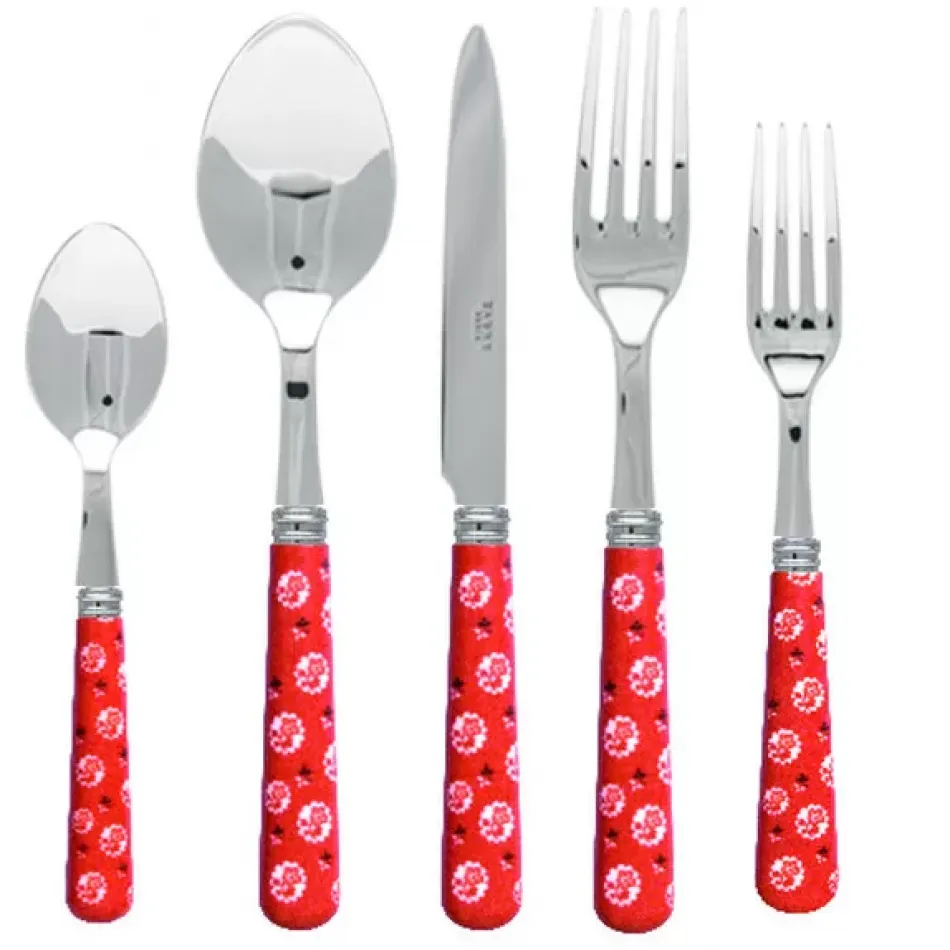 Provencal Red Flatware