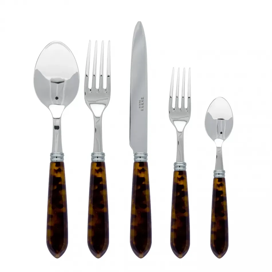 Faux Tortoise Flatware