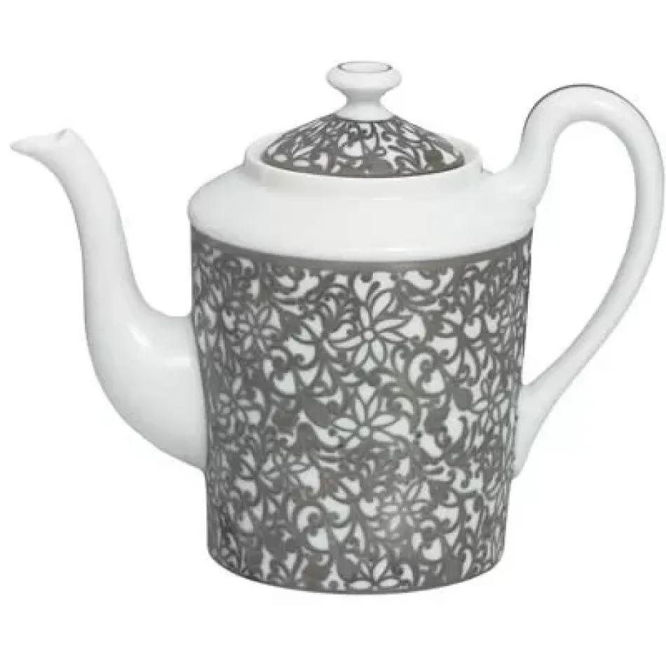 Salamanque Platinum White  Coffee Pot Diam 3.0 in