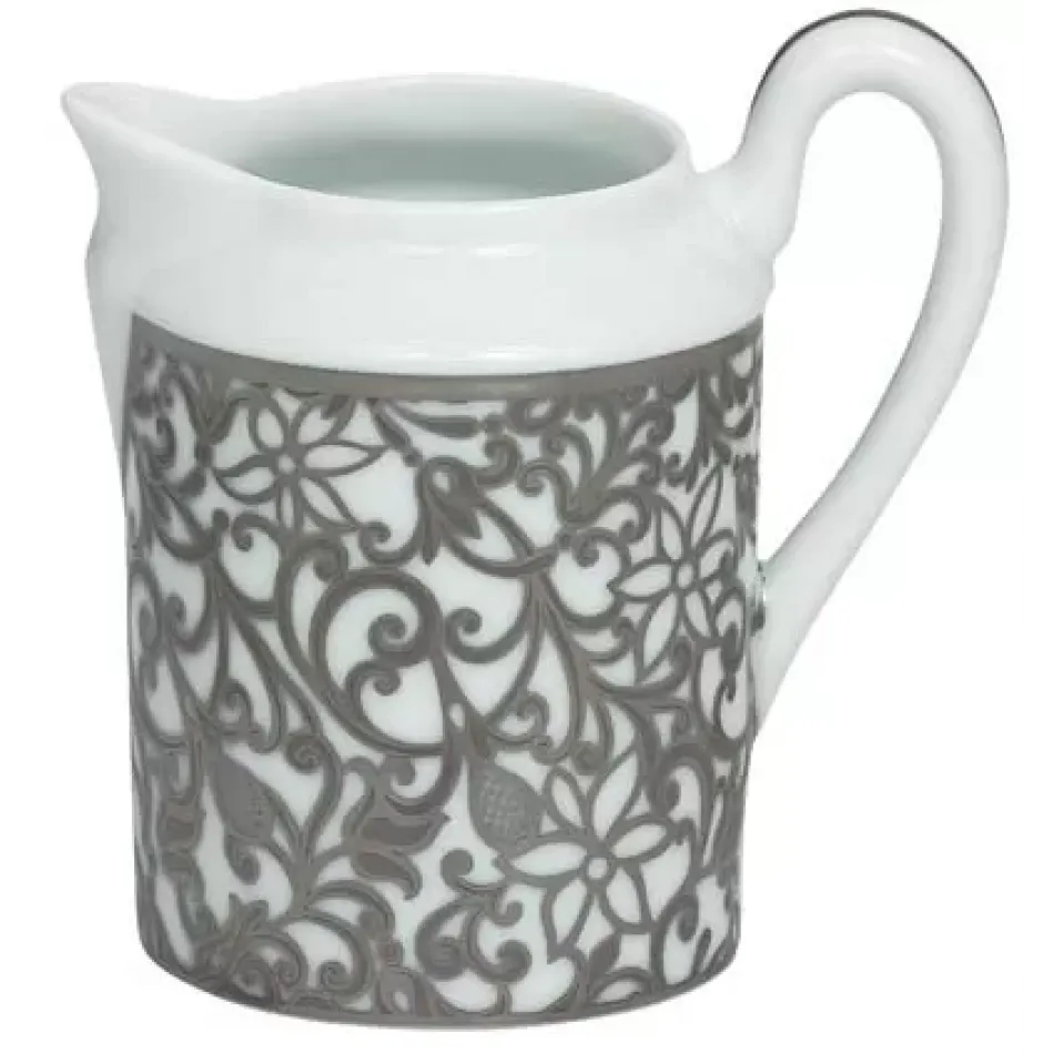 Salamanque Platinum White  Creamer 3.7 X 3.7 X 3.5 in