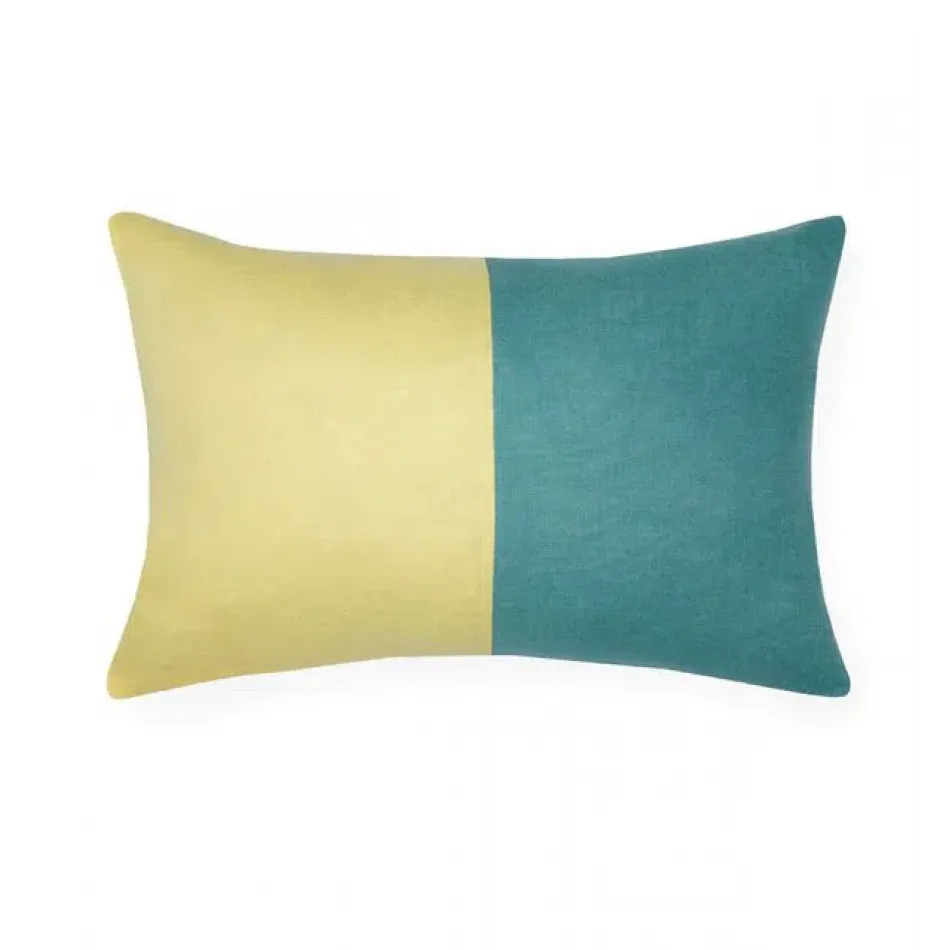 Festa Decorative Pillow 12 x 18 Aqua