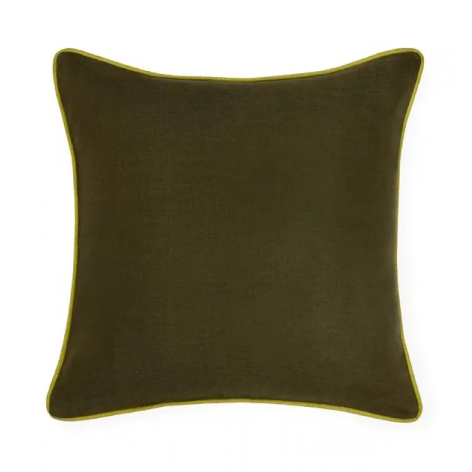 Manarola Decorative Pillow 20 x 20 Hunter/Lime