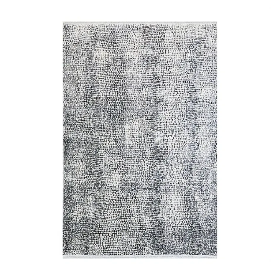 Monza Rug 5 x 8 Silver