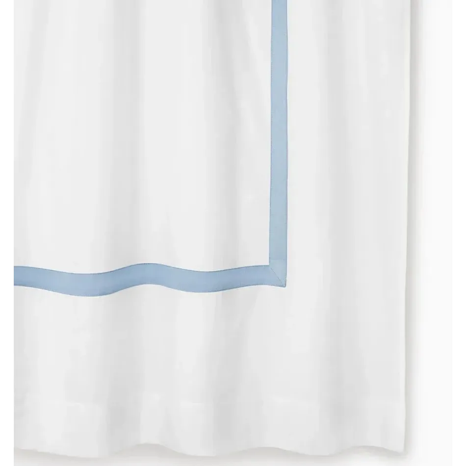 Estate Shower Curtain 72 x 72 White/Sea