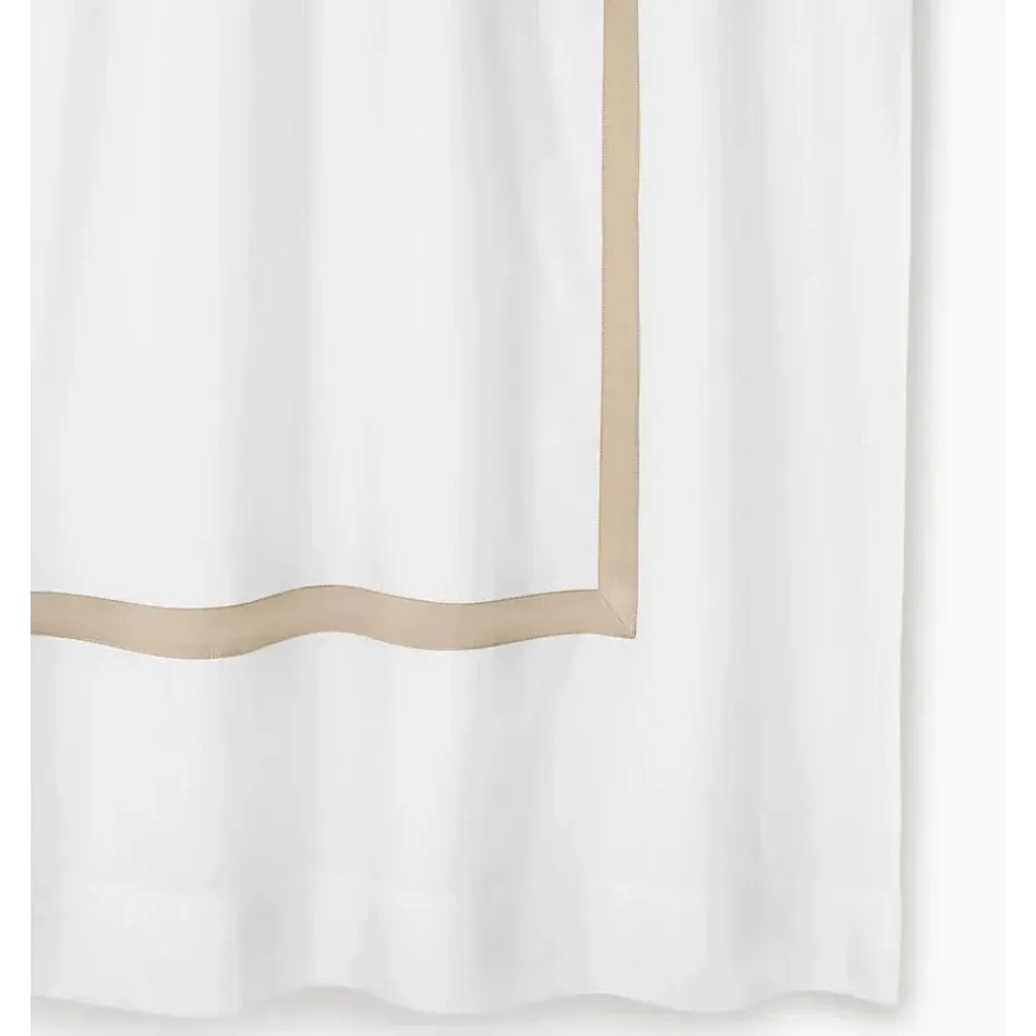 Estate Shower Curtain 72 x 72 White/Sand