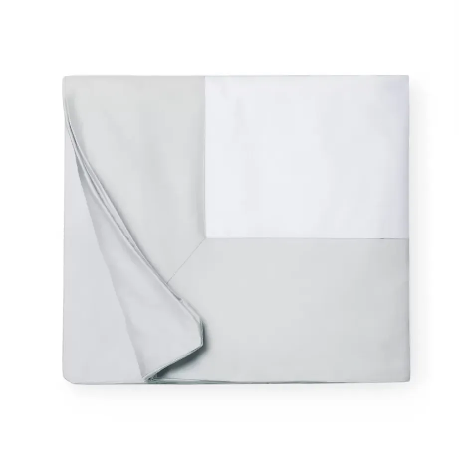 Casida Full/Queen Duvet Cover 88 x 92 White/Lunar