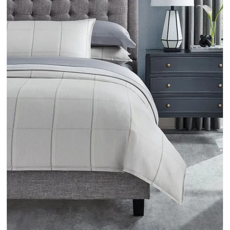 Tronto Full/Queen Duvet Cover 88 x 92 Slate