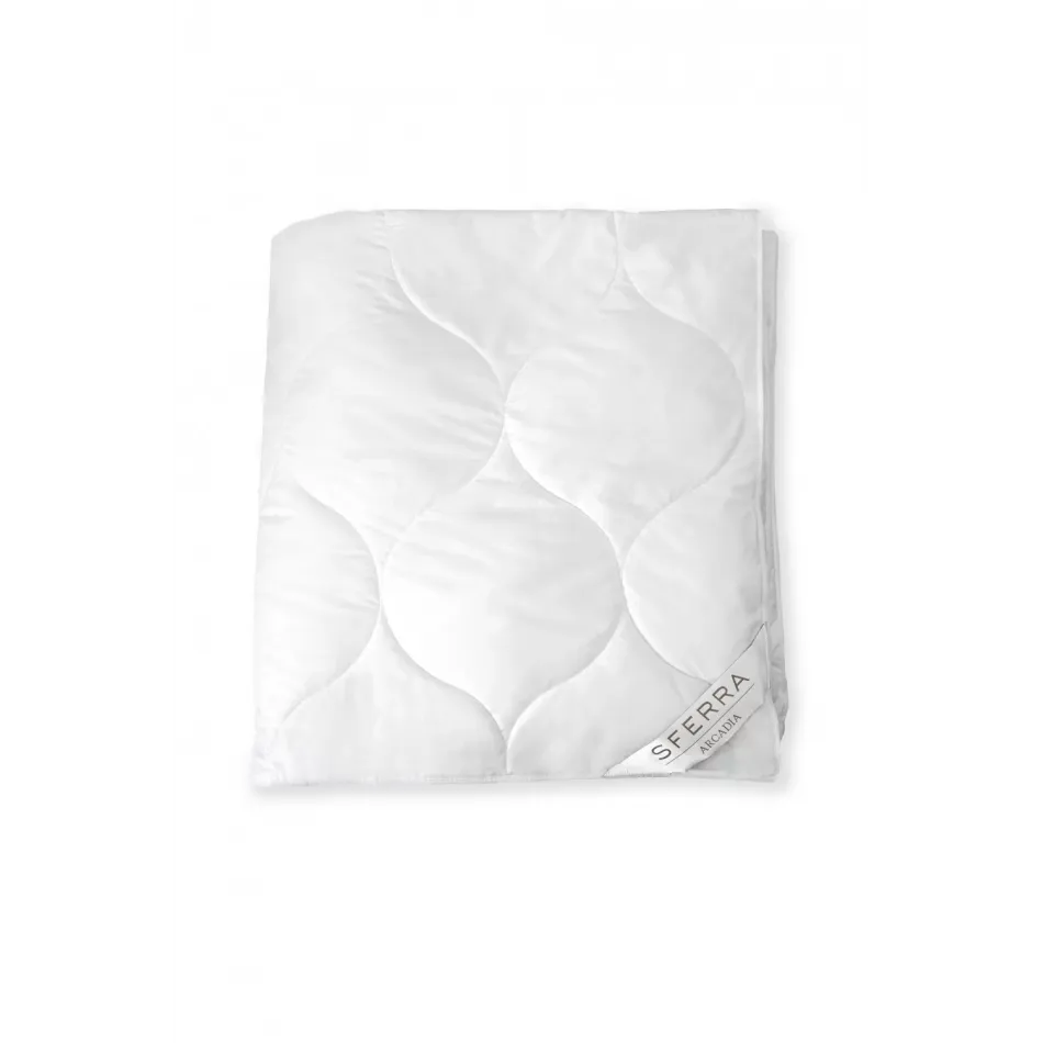 Arcadia Heavy King Blanket/Duvet 108 x 94 75 oz White