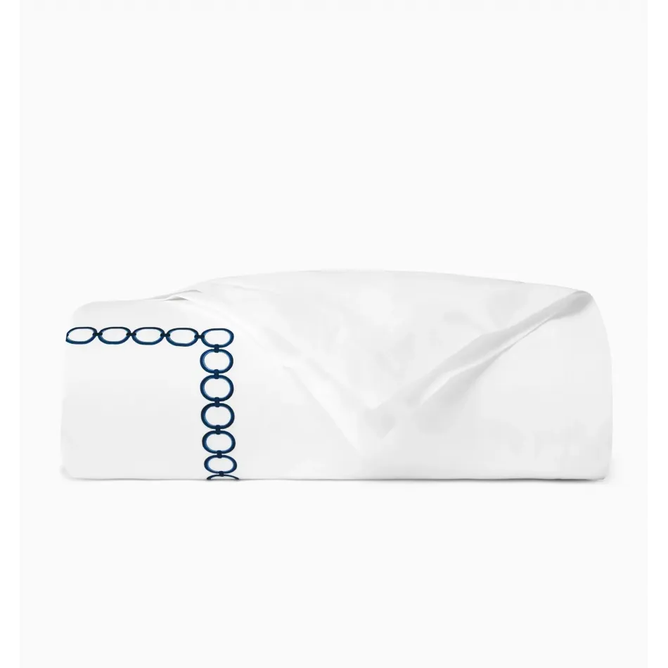 Catena White/Navy Bedding