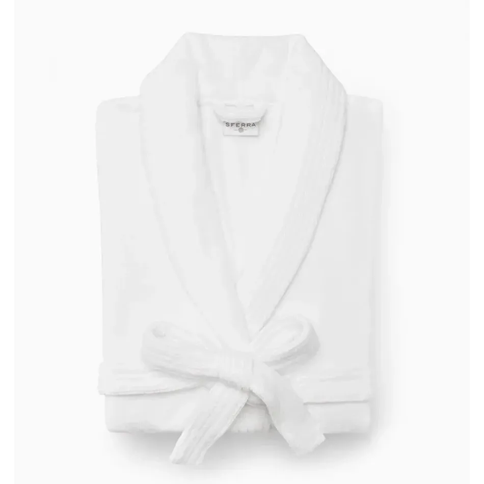 Cielo White Bathrobe - Large