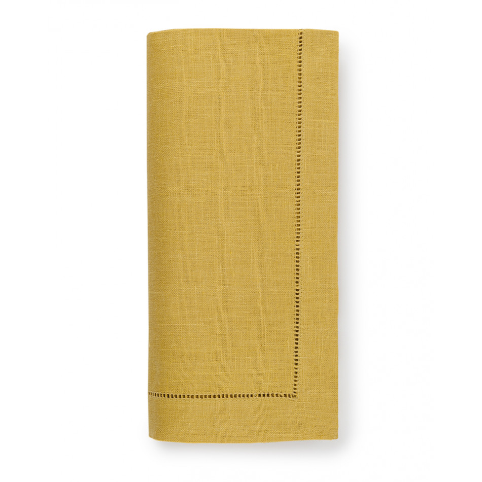 Festival Solid Mustard Table Linens